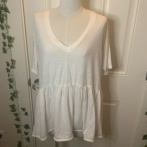 Peplum T-shirt - NEVER WORN